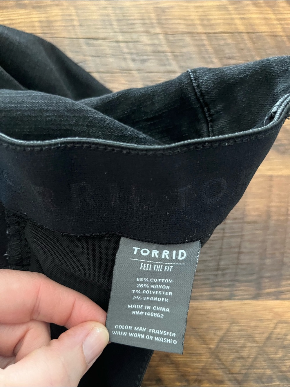 Torrid Bombshell Skinny black jeans size 18 - Picture 6 of 7